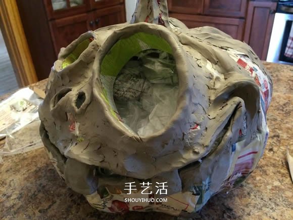 DIY萬圣節(jié)南瓜怪的制作教程 夸張逗趣表情！ -  itrip.net.cn