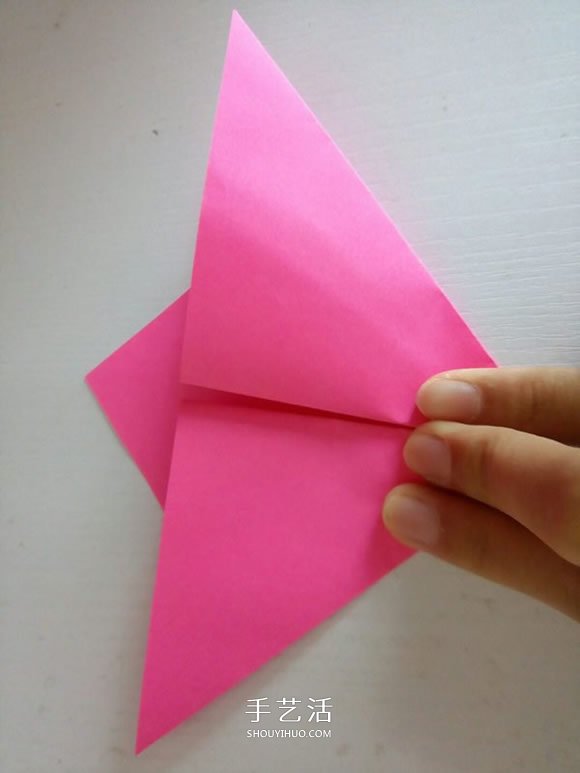 簡(jiǎn)單又漂亮五瓣紙花的折法步驟圖解 -  itrip.net.cn