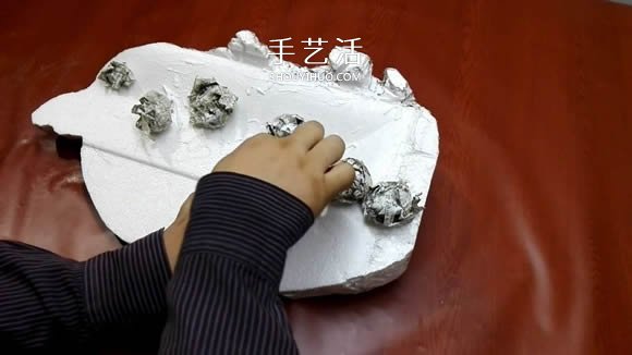 簡單自制迷你池塘裝飾擺件的制作方法教程 -  itrip.net.cn