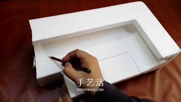 簡單自制迷你池塘裝飾擺件的制作方法教程 -  itrip.net.cn