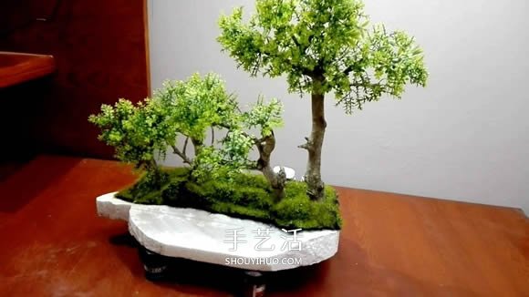 簡單自制迷你池塘裝飾擺件的制作方法教程 -  itrip.net.cn
