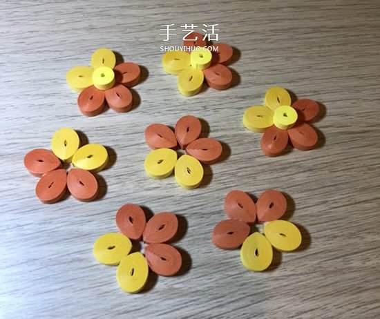 衍紙五瓣花的基礎(chǔ)入門(mén)手工制作教程 -  itrip.net.cn