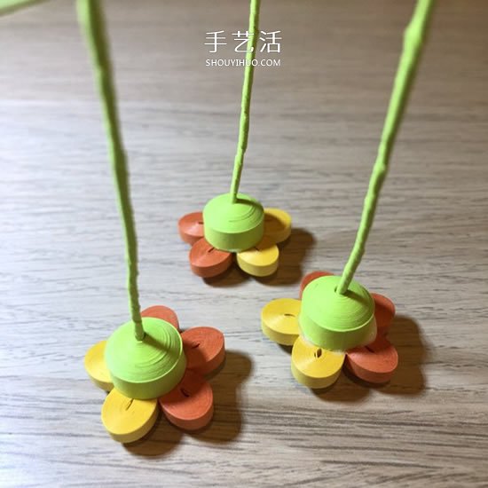 衍紙五瓣花的基礎(chǔ)入門(mén)手工制作教程 -  itrip.net.cn