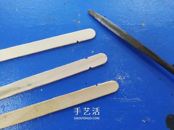 用衣夾制作投石車彈射器玩具的DIY教程 -  itrip.net.cn