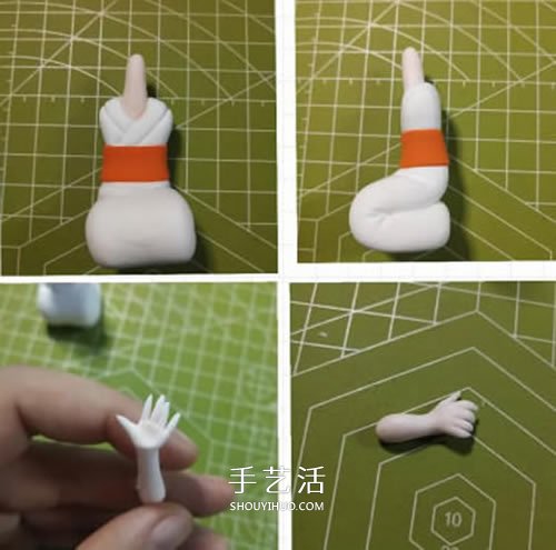 超輕粘土手工制作穿和服的櫻桃小丸子手辦 -  itrip.net.cn