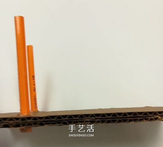 硬紙板手工制作乒乓球彈射器玩具的方法 -  itrip.net.cn