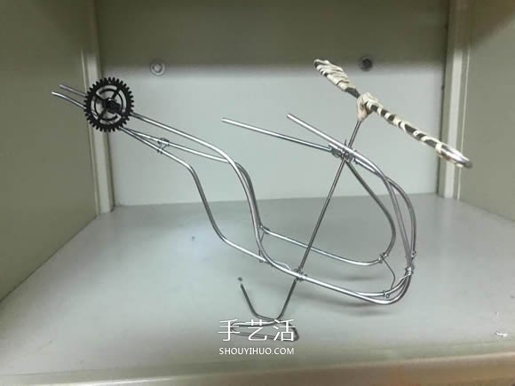 自制好看又好玩鋁線直升飛機(jī)模型的制作方法 -  itrip.net.cn
