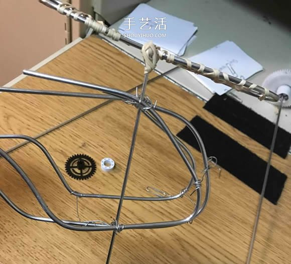 自制好看又好玩鋁線直升飛機(jī)模型的制作方法 -  itrip.net.cn