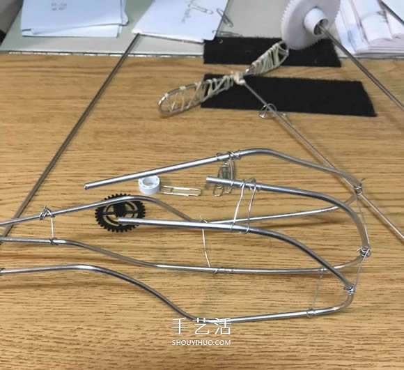 自制好看又好玩鋁線直升飛機(jī)模型的制作方法 -  itrip.net.cn