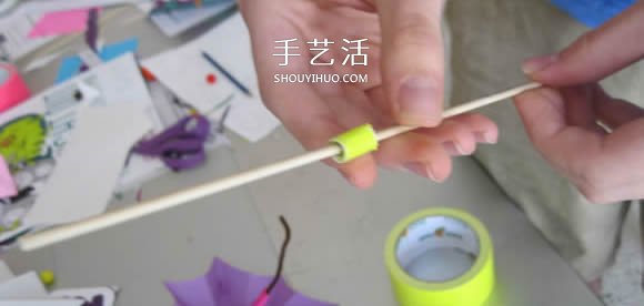 簡(jiǎn)單紙傘的制作方法圖解 可以打開(kāi)收起！ -  itrip.net.cn