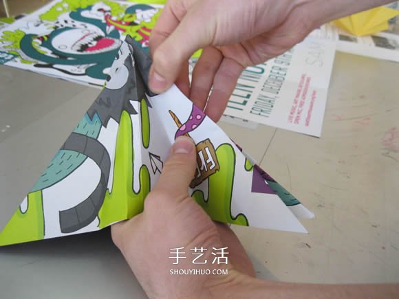 簡(jiǎn)單紙傘的制作方法圖解 可以打開(kāi)收起！ -  itrip.net.cn