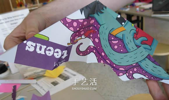 簡(jiǎn)單紙傘的制作方法圖解 可以打開(kāi)收起！ -  itrip.net.cn