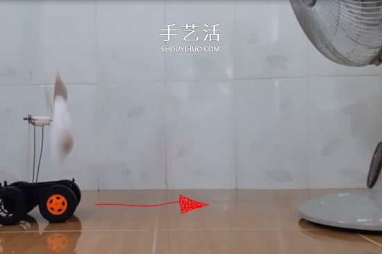 有趣科技小制作：手工風力車玩具DIY教程 -  itrip.net.cn