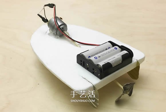 電動(dòng)科技小制作：自制電動(dòng)玩具船的方法 -  itrip.net.cn