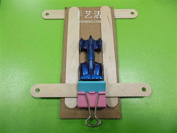 好玩的科技小制作：用雪糕棍制作汽車彈射器 -  itrip.net.cn