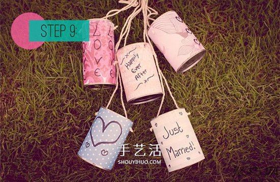 自制婚禮布置用風(fēng)鈴的制作方法 簡單又環(huán)保！ -  itrip.net.cn