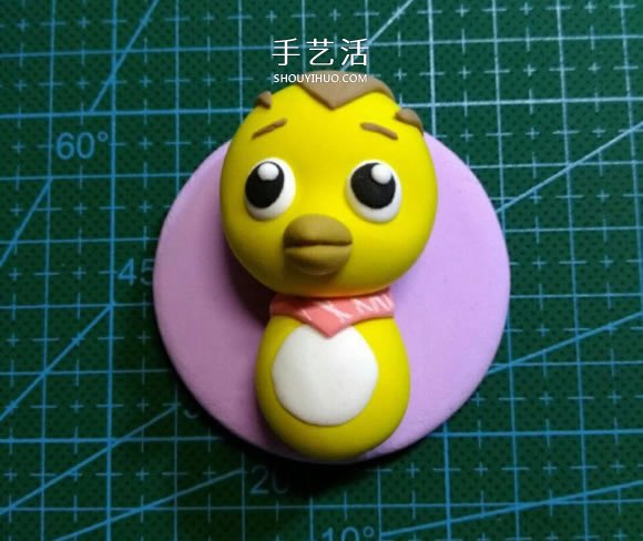 超輕粘土手工制作萌雞小隊麥奇小雞步驟圖 -  itrip.net.cn
