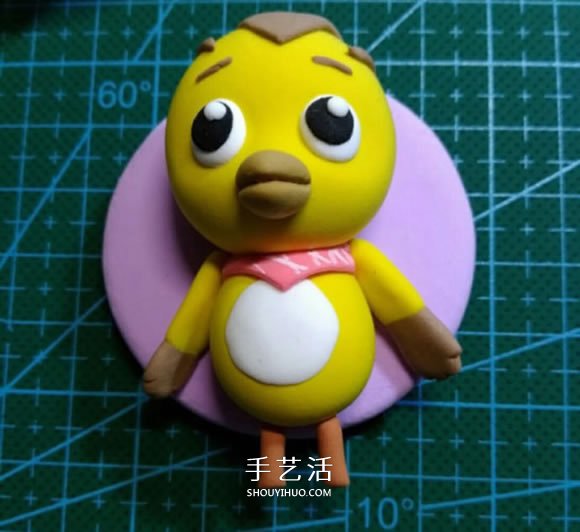 超輕粘土手工制作萌雞小隊麥奇小雞步驟圖 -  itrip.net.cn