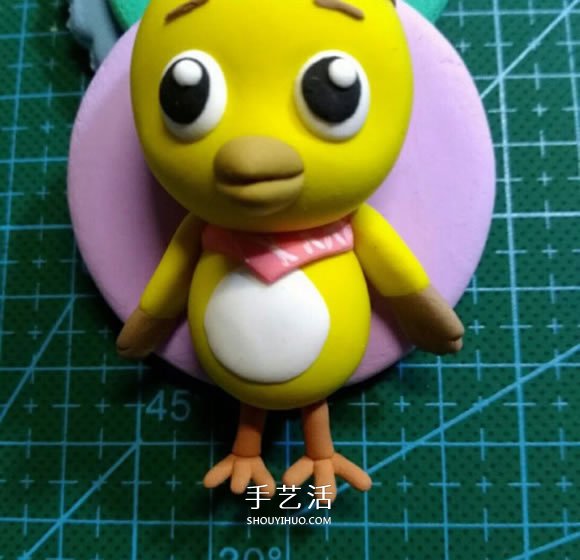 超輕粘土手工制作萌雞小隊麥奇小雞步驟圖 -  itrip.net.cn
