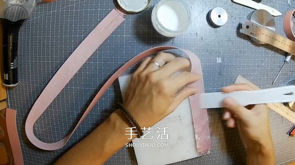 自制迷你皮革水桶包的制作方法詳細(xì)步驟圖 -  itrip.net.cn
