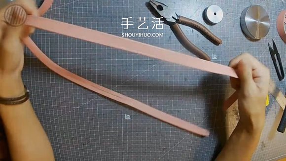 自制迷你皮革水桶包的制作方法詳細(xì)步驟圖 -  itrip.net.cn