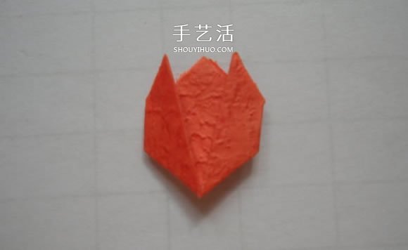 最簡單折紙郁金香貼畫的制作方法圖解 -  itrip.net.cn