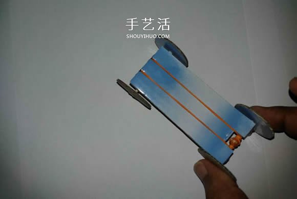 小學(xué)生手工制作：自制橡皮筋動(dòng)力車(chē)的方法 -  itrip.net.cn