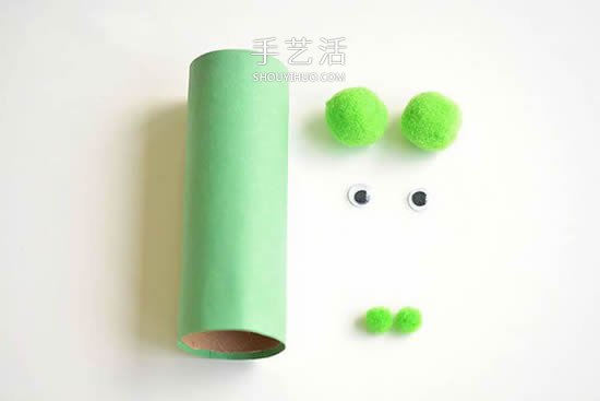 幼兒園廢物利用制作卷紙筒火龍的方法圖解 -  itrip.net.cn