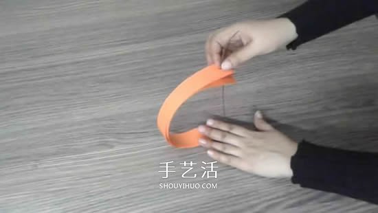 萬圣節(jié)南瓜裝飾包裝的制作方法圖解教程 -  itrip.net.cn