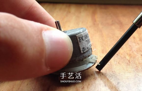 用舊馬達(dá)DIY制作酷炫陀螺的方法教程 -  itrip.net.cn