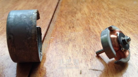 用舊馬達(dá)DIY制作酷炫陀螺的方法教程 -  itrip.net.cn