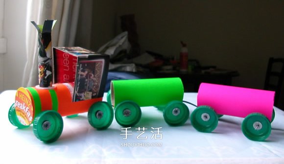 自制卷紙筒火車的制作方法詳細(xì)圖解教程 -  itrip.net.cn