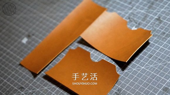 自制男士雙折皮革錢包的詳細(xì)制作步驟圖 -  itrip.net.cn
