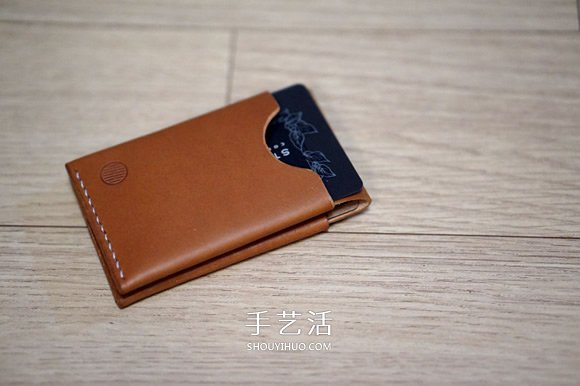 自制男士雙折皮革錢包的詳細(xì)制作步驟圖 -  itrip.net.cn
