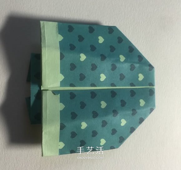 手工折紙西服的折法圖解教程 簡單又漂亮！ -  itrip.net.cn