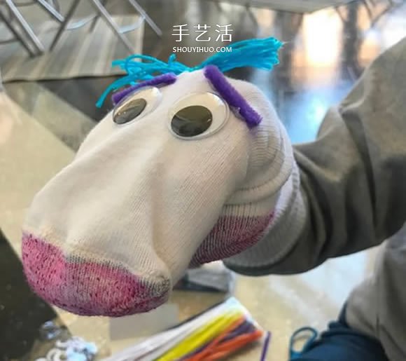 襪子手工制作手偶玩具 用它表演木偶戲！ -  itrip.net.cn