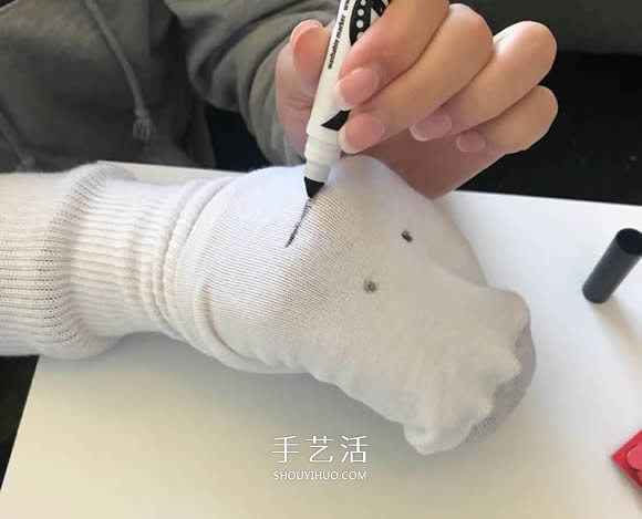 襪子手工制作手偶玩具 用它表演木偶戲！ -  itrip.net.cn