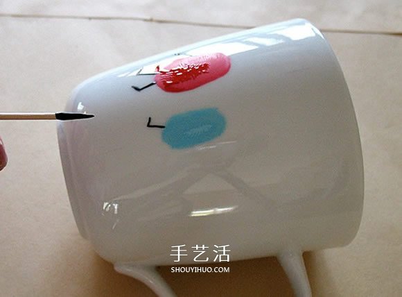 自制父親節(jié)手繪陶瓷水杯禮物的制作方法 -  itrip.net.cn
