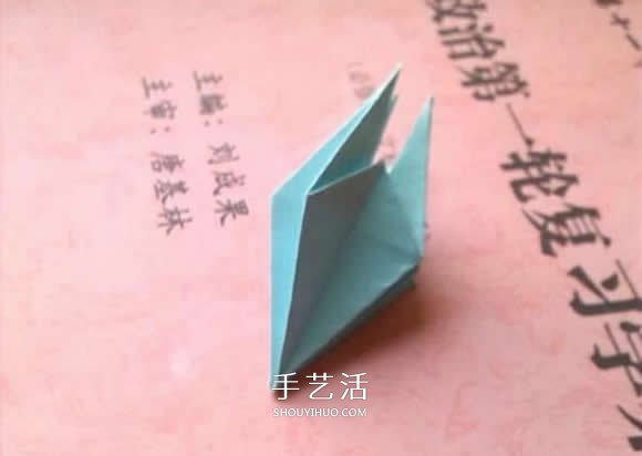 簡單折紙百合花的折疊方法過程圖解 -  itrip.net.cn