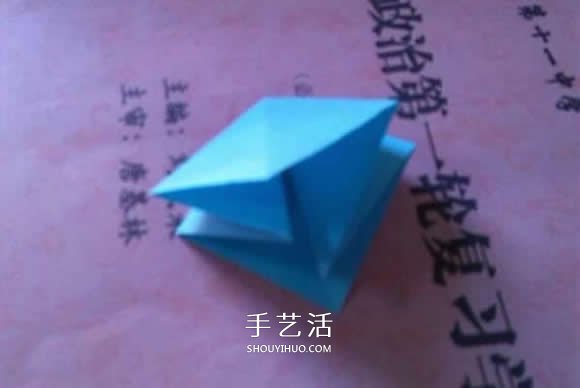 簡單折紙百合花的折疊方法過程圖解 -  itrip.net.cn