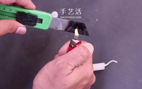 自制兩輪橡皮筋動力車玩具的制作方法圖解 -  itrip.net.cn