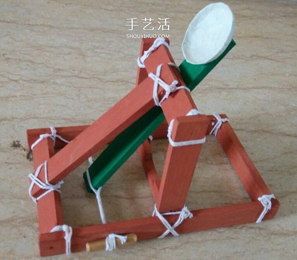 自制木條彈射投石車的制作方法詳細教程 -  itrip.net.cn