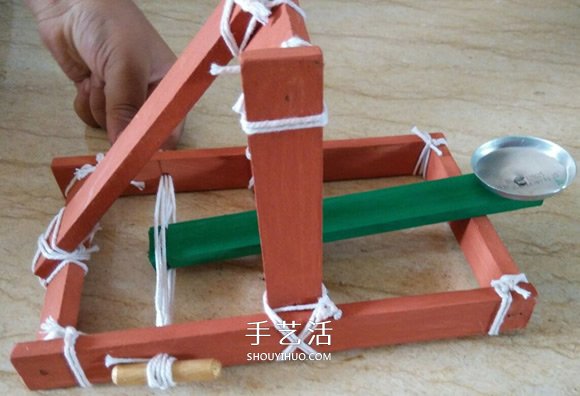 自制木條彈射投石車的制作方法詳細教程 -  itrip.net.cn