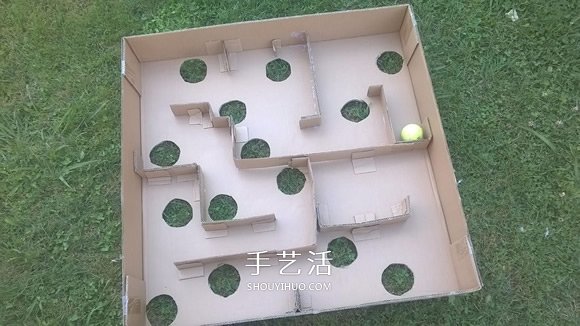紙箱制作迷宮玩具的方法 能讓兩個人一起玩！ -  itrip.net.cn