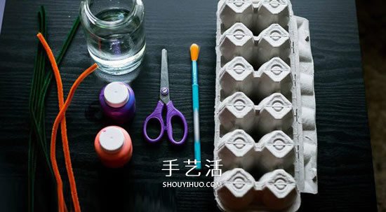 簡單又漂亮！手工雞蛋托花裝飾品的制作方法 -  itrip.net.cn
