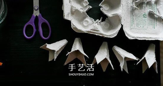 簡單又漂亮！手工雞蛋托花裝飾品的制作方法 -  itrip.net.cn