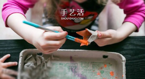 簡單又漂亮！手工雞蛋托花裝飾品的制作方法 -  itrip.net.cn