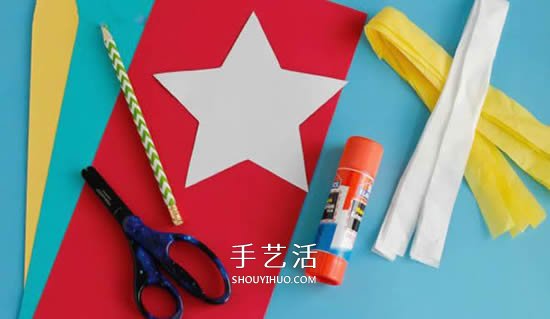幼兒園用紙手工制作許愿流星的方法 -  itrip.net.cn
