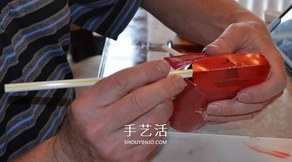 麥當勞包裝盒廢物利用 手工制作酷炫賽車模型 -  itrip.net.cn