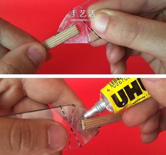 自制彈射旋轉(zhuǎn)竹蜻蜓玩具的制作方法圖解 -  itrip.net.cn